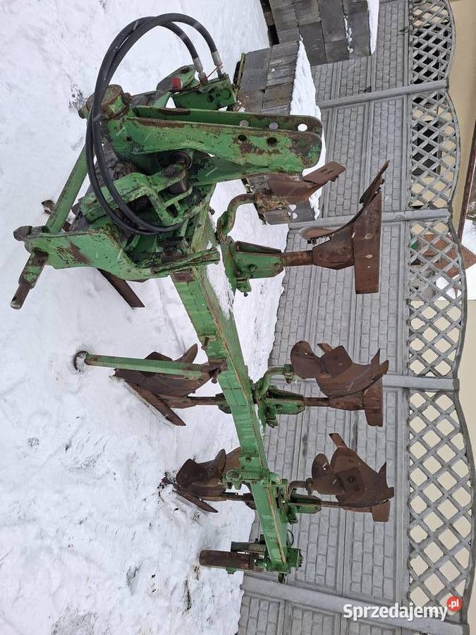 Plug 3 skibowy obrotowy Gassner Pługi Rolnictwo Jarocin