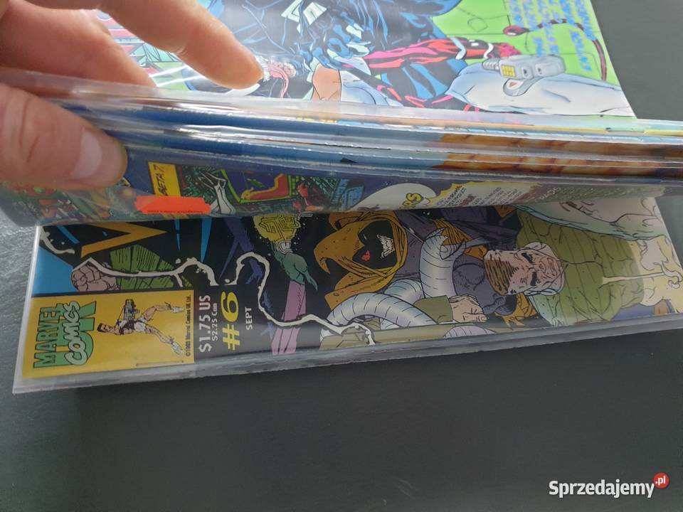 Wild Thing Venom Carnage 7 komiksów Marvel USA Kultura i Rozrywka Gdynia sprzedam