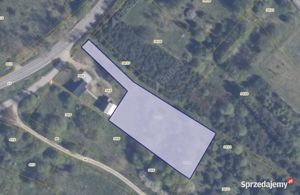 Działka 7410 w Miłowie Miłowo