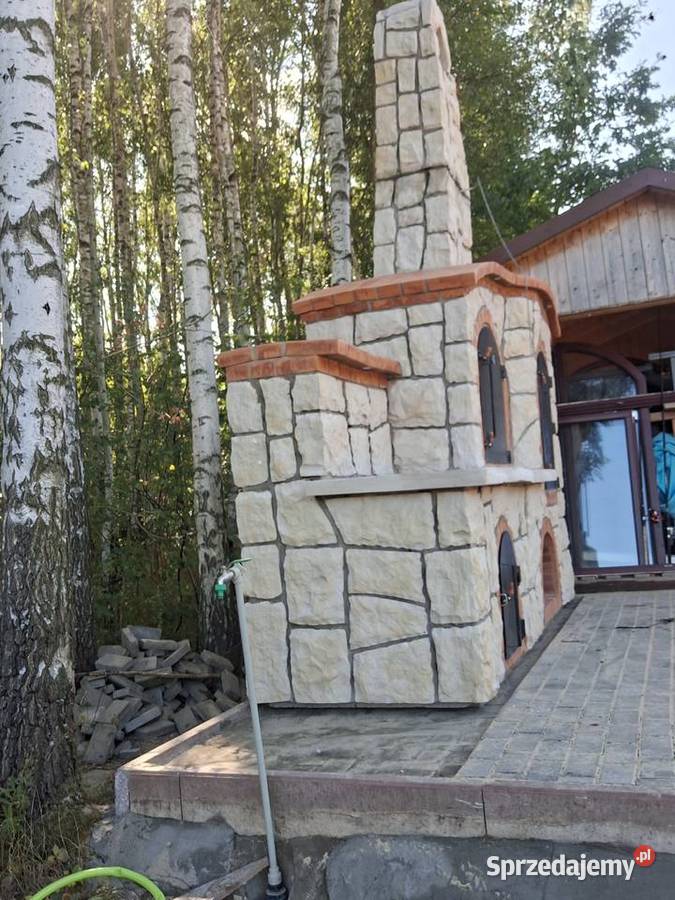 Wędzarnia z grillem zestaw ogrodowy grill Niestachów