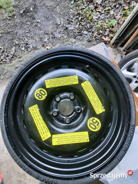 koło zapasowe dojazdowe 18 audi Q5 8R 2010 r Pabianice