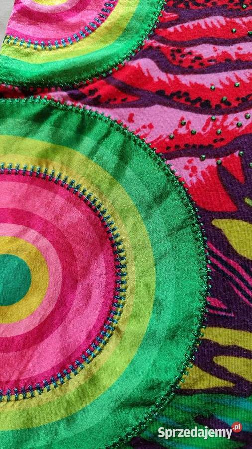 Piękna luźna bluzka desigual L XL pomorskie