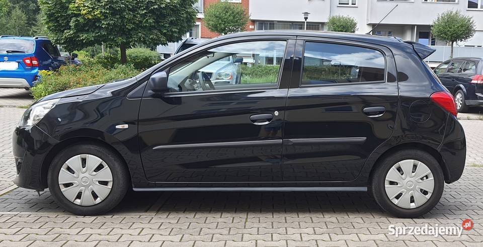 Mitsubishi Space Star 10 2015 NOWY silnik ASO czarny Wrocław