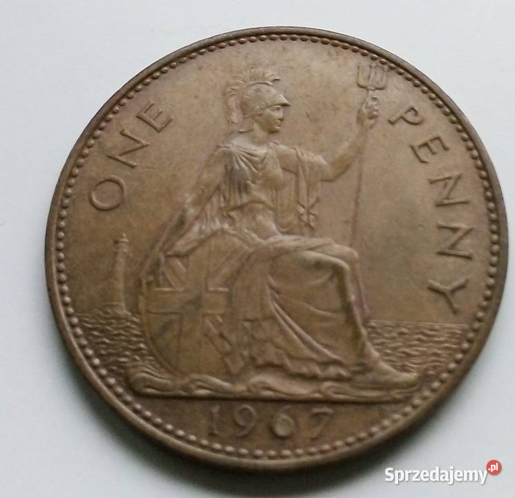 ANGLIAONE PENNY1967 r Legionowo