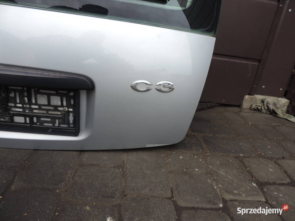 CITROEN C3 I EZRC KLAPA TYŁ BAGAŻNIKA SZYBA Nowy Sącz