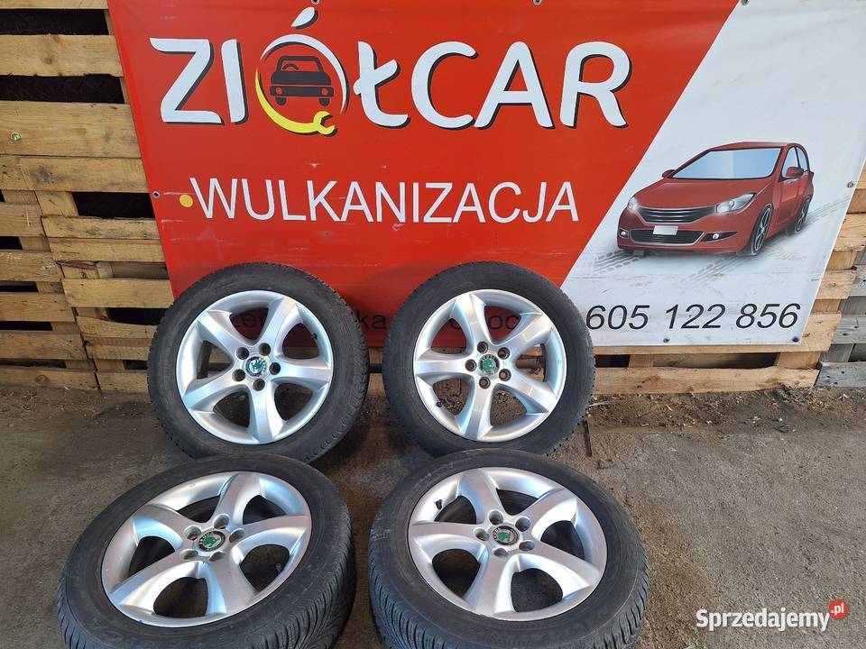 Alufelgi 5x100 15 ET43 SKODA Fabia Praktik Choceń sprzedam