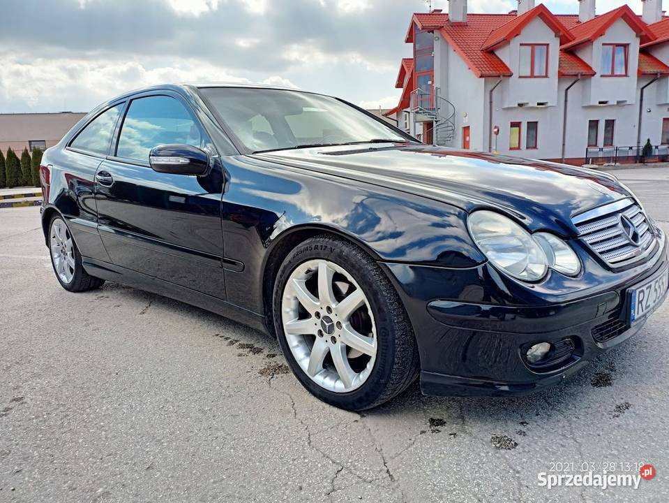 Mercedes Benz C 200 Coupe 21 CDI W203 Stan BD światła przeciwmgielne Proszowice