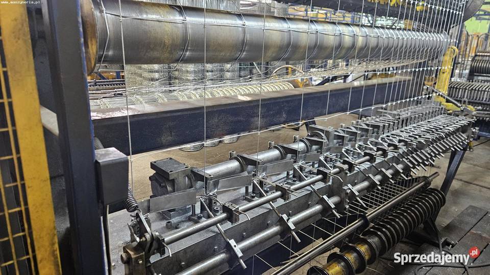 Linia do produkcji siatki leśnej LS64 Produkcja Jelenia Góra