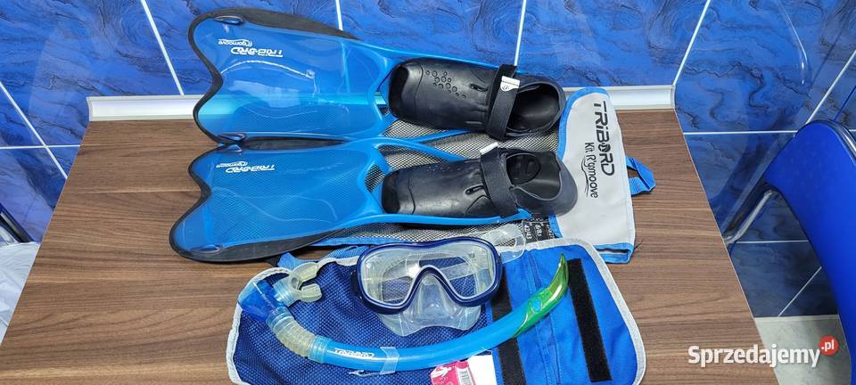 Zestaw do pływania snorkelingu marki TRIBORD Sosnowiec