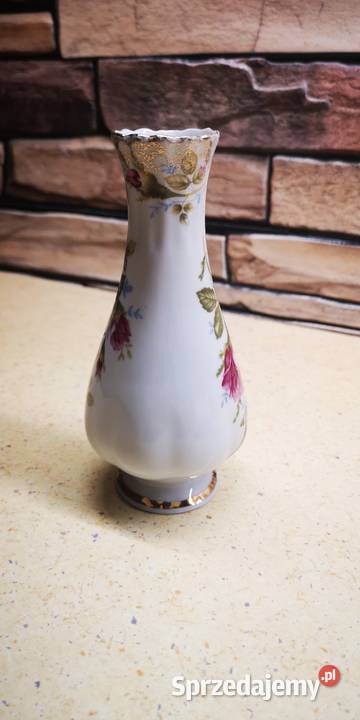Mały wazonik polskiej fabryki Chodzież seria Gdańsk