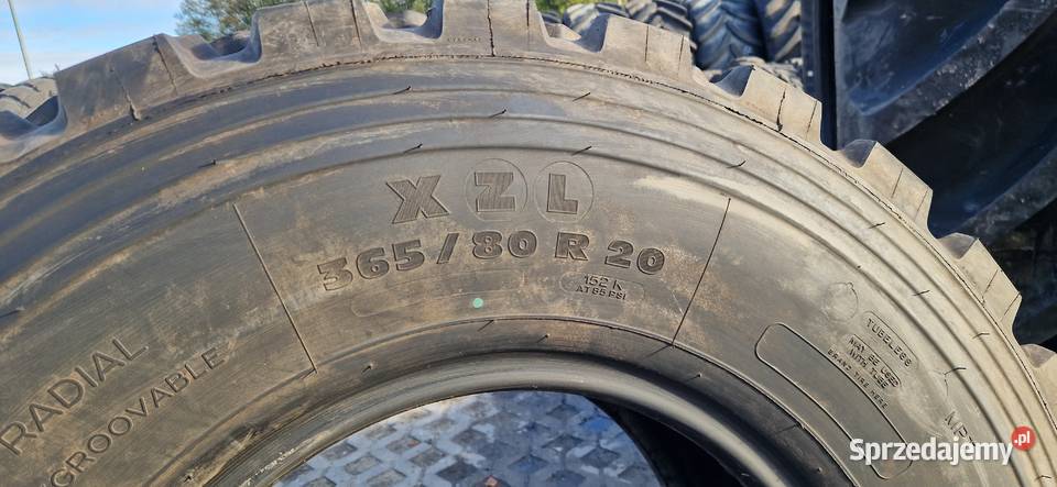 36580r20 145r20 14520 Michelin 100 bieżnik bez warmińsko-mazurskie Nowe Miasto Lubawskie sprzedam