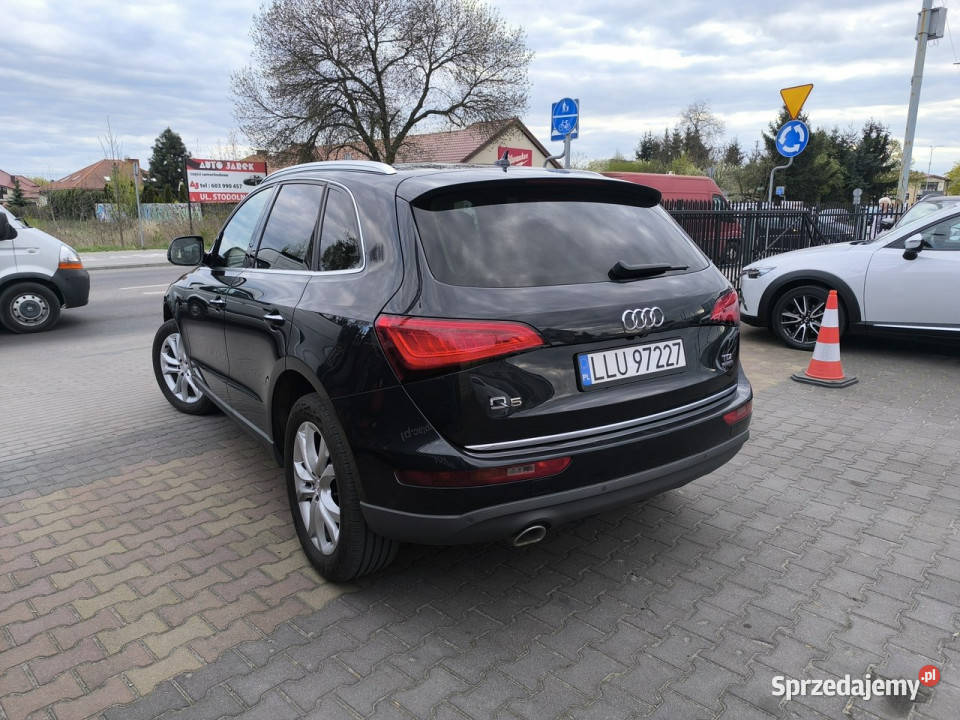 Audi Q5 20 TDi 190 Quattro Skóra Navi Automat 8R komputer pokładowy Samochody osobowe Łuków