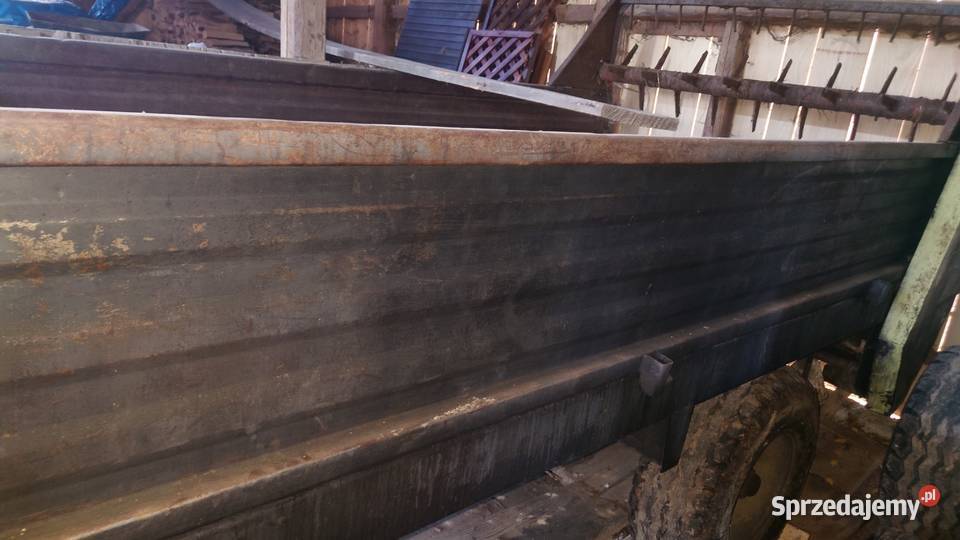 Rozrzutnik obornika polski jednoosiowy 35t Łużna