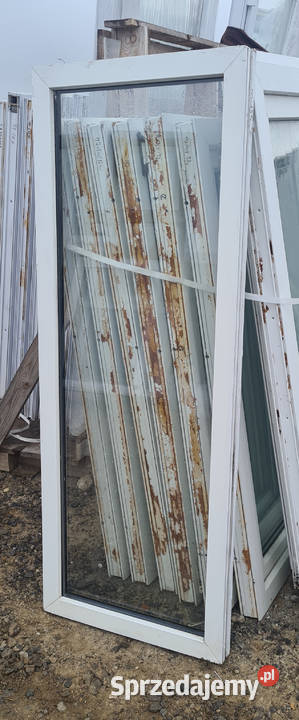 OKNA KacprzaK Witryna 59x155 FIX Używany PCV Siedlce