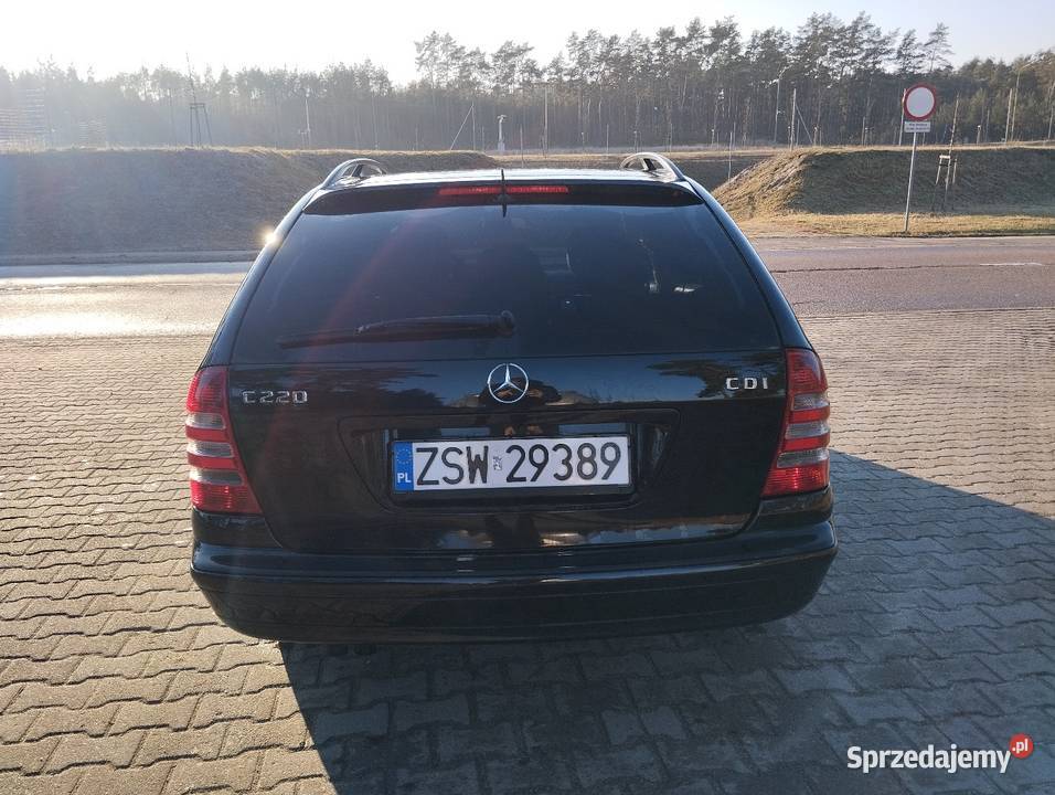 Mercedes w203 22 CDI Lift bez rdzy Samochody osobowe Świnoujście