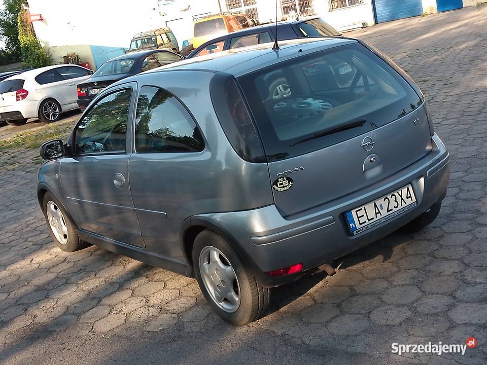 Okazja Opel Corsa C Lift 2005r opłaty na Łódź