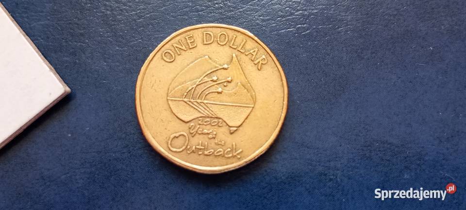 Stare monety 1 dolar 2002 Australia Numizmatyka Lesko