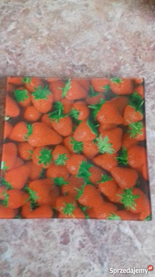 Talerz w truskawki Iława sprzedam