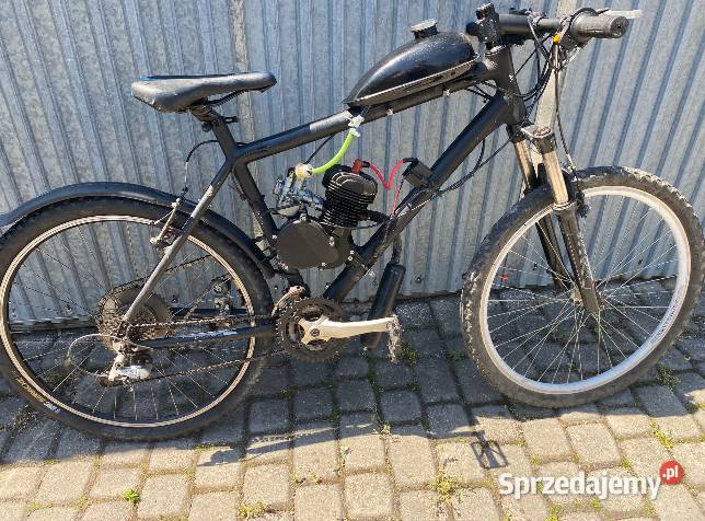 Rower z silnikiem spalinowym 100cc Chełm