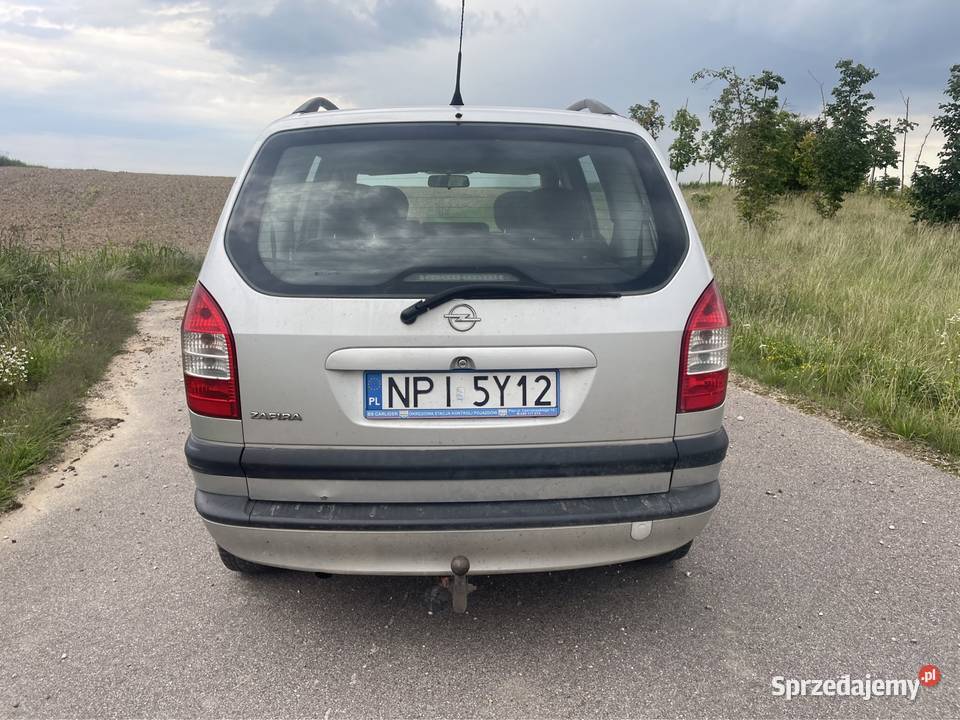 Opel Zafira ALift 20d 101 7os Klima Alu Hak 425853km warmińsko-mazurskie