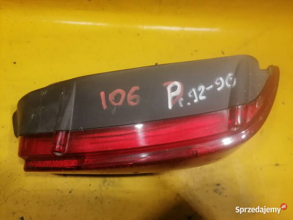 lampa tył prawa oryginał Peugeot 106 r9296 3D5D Lampy tylne Piotrków Trybunalski