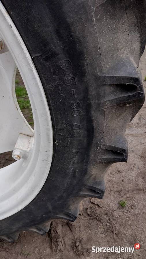 124 R46 95 R36 renault wąskie koła do nieuszkodzony Koźminek