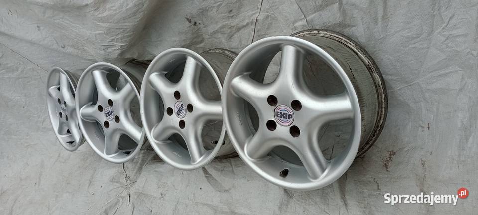 Alufelgi EXIP 15 X7 rozstaw 4X100 sprzedam