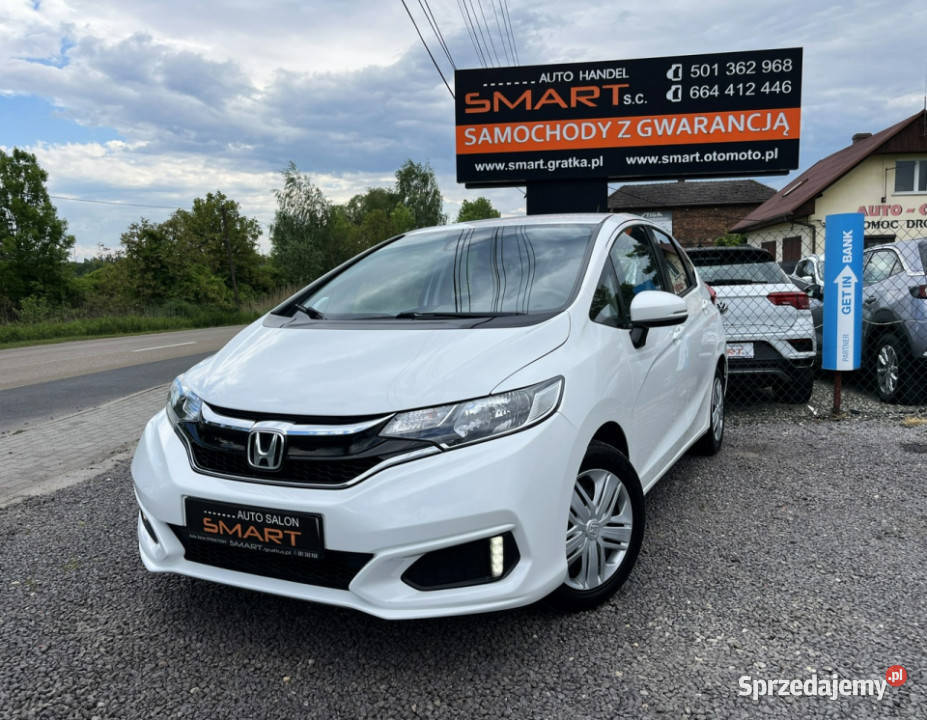Honda Jazz Ledy Biała Perła Podgrzewane Fotele 105000km śląskie Rydułtowy