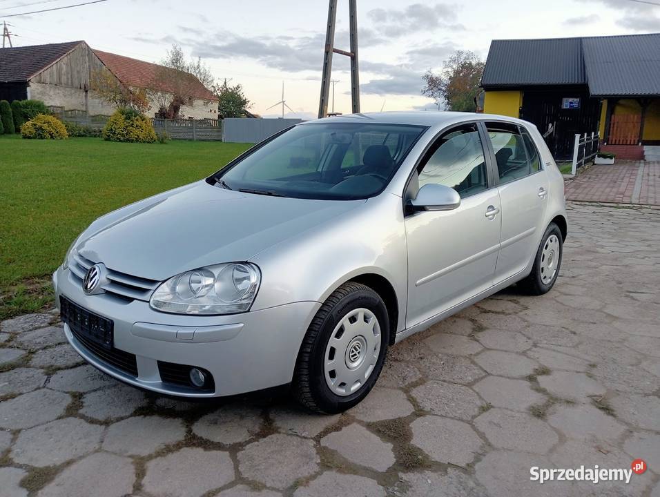 volkswagen golf 5 wersja GOAL 1400 80 2007 r Nysa sprzedam