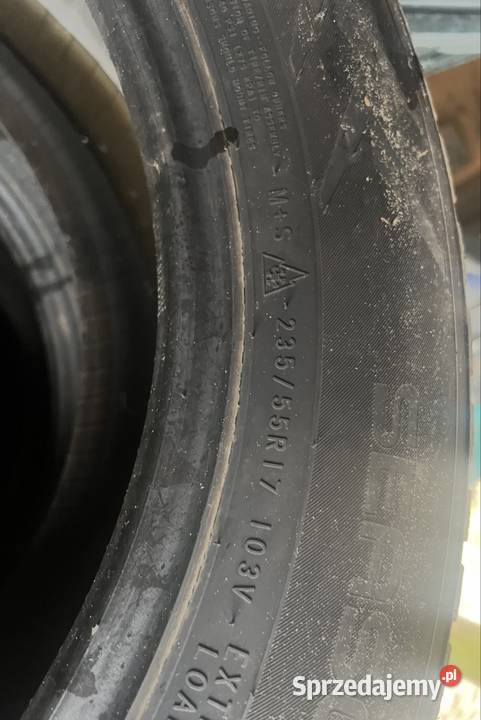 komplet opon wielosezonowych 23555117 Samochodowe Opony i felgi Nowe Miasto Lubawskie
