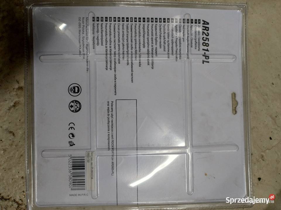 Zszywacz pneumatyczny Rockworth NOWY Jasło sprzedam