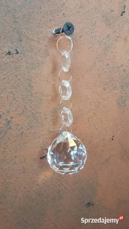 Kryształek koralik do lampy PRZEZROCZYSTY KULKA mazowieckie Warszawa