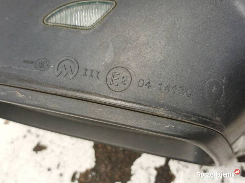 LUSTERKO PRAWE 9PIN EUROPA SZARE 0414150