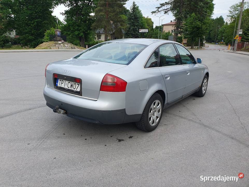Audi A6 C5 24 V6 LPG Sedan Hak Alu poduszka powietrzna Suchedniów