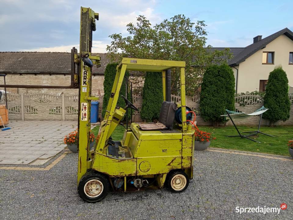 Wózek widłowy Clark gaz 1991 Wózki widłowe Wierzbica sprzedam