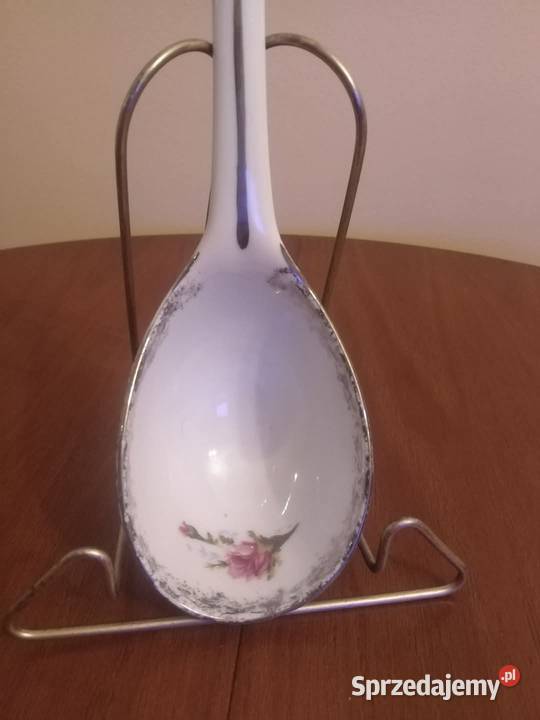 Łyżka Chochla PRL Porcelana i szkło Wałbrzych sprzedam