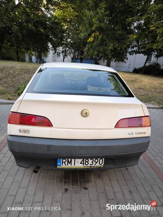 Alfa Romeo 146 14 Twin Spark 103 Klima ABS Biała immobilizer Mielec sprzedam