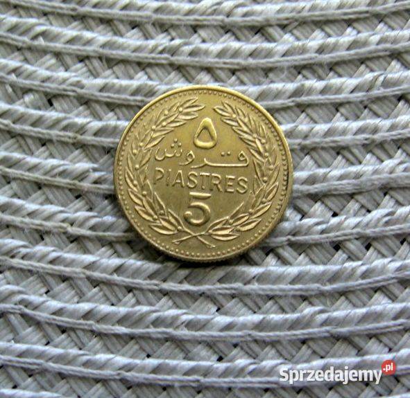 Liban 5 Piastrów 1972r