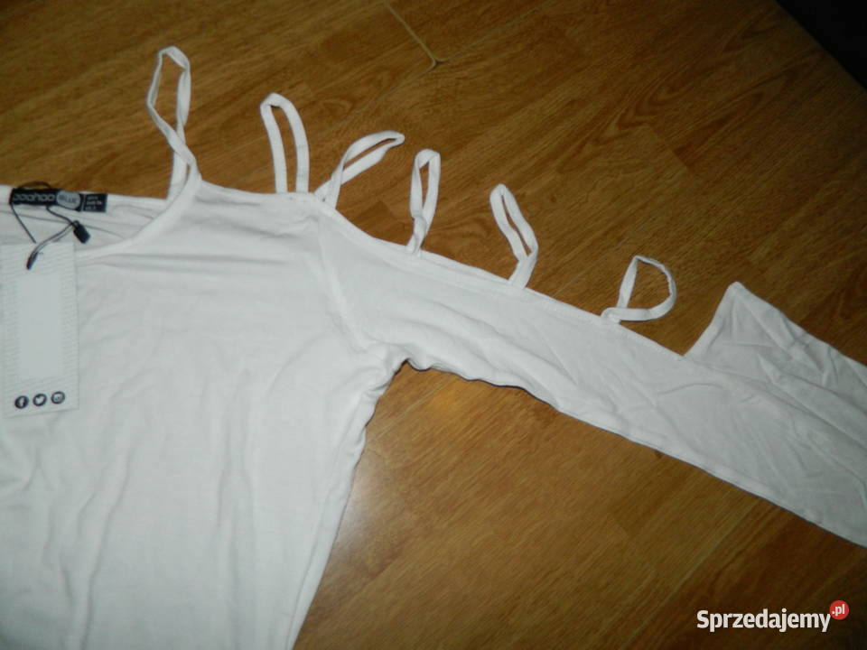 Boohoo bluzka wycięcia 3638 małopolskie