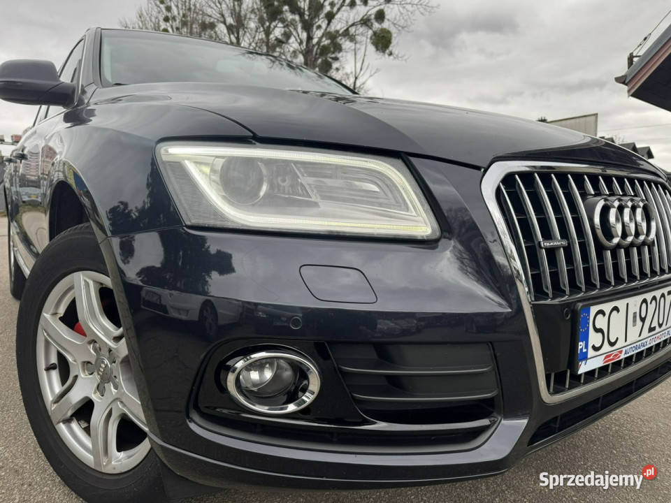 Audi Q5 Klimatronic 3stref Navi DSG Hak Quattro Cieszyn