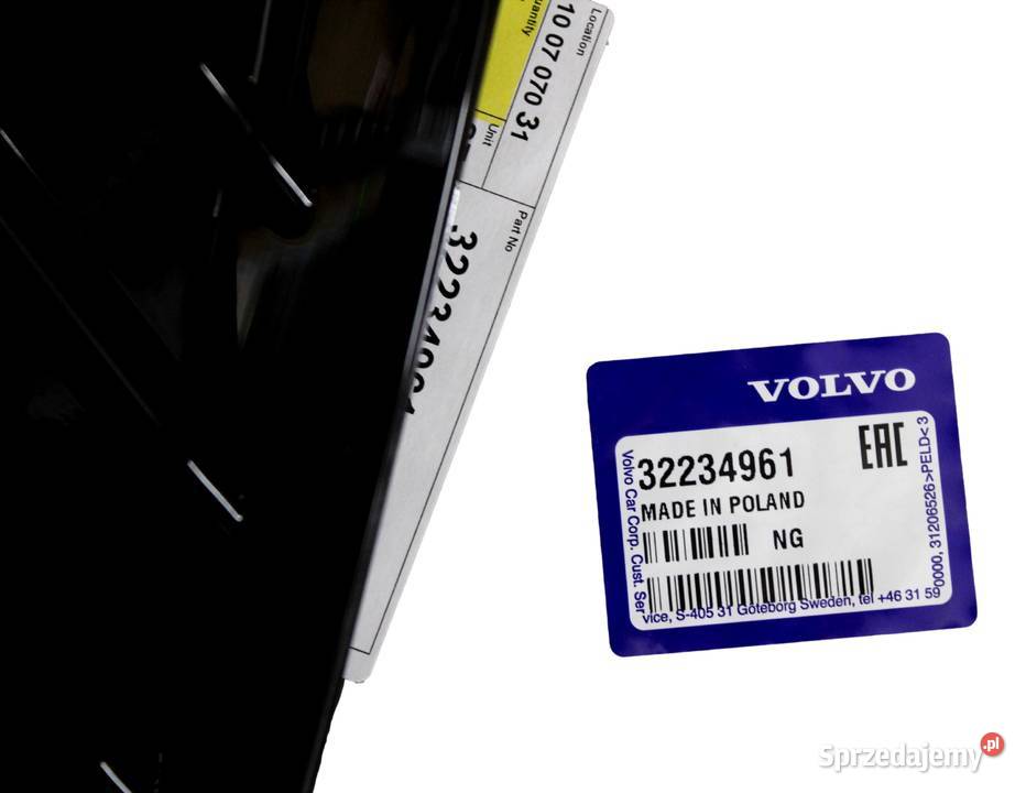 VOLVO XC60 II lewa kratka zderzaka przod RDesign dolnośląskie Bielany Wrocławskie