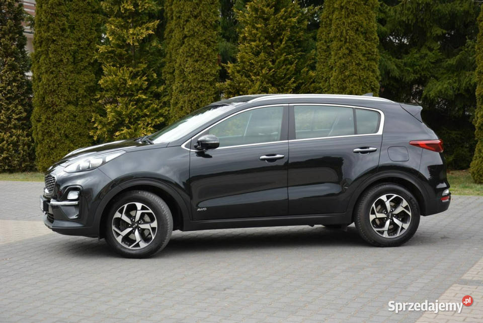 Kia Sportage 16T 177 4WD Navi Kamera czarny Ostrów Mazowiecka sprzedam