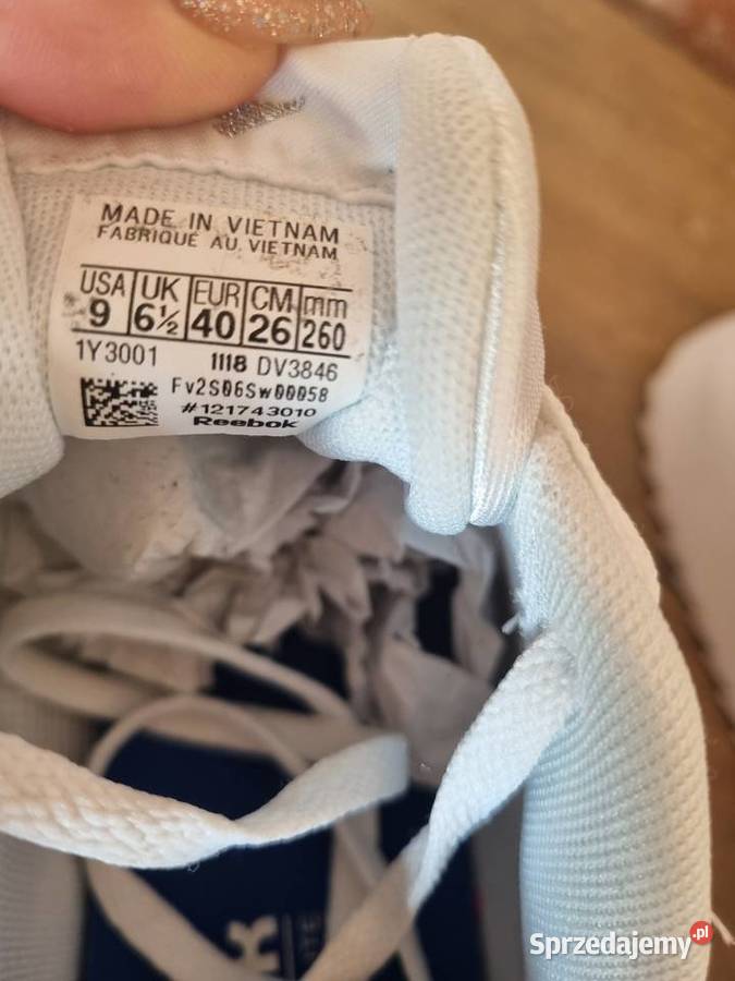 Białe sneakersy Reebok Classic Royal Glide Reebok mazowieckie Warszawa