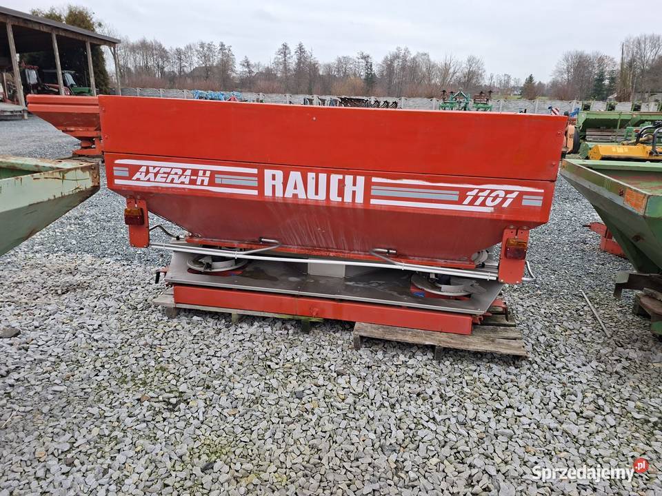 Rozsiewacz nawozu RAUCH AXERA H1101z wagą łódzkie Bolesławiec