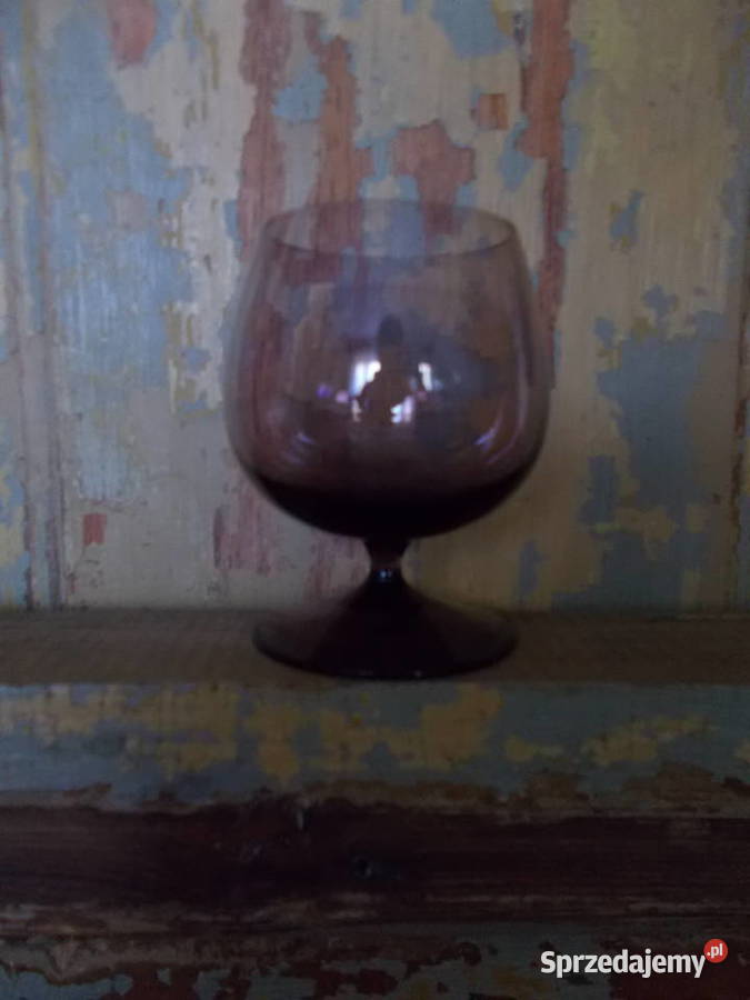 Kieliszek Oberżyna Lata PRLVintage Szczecin