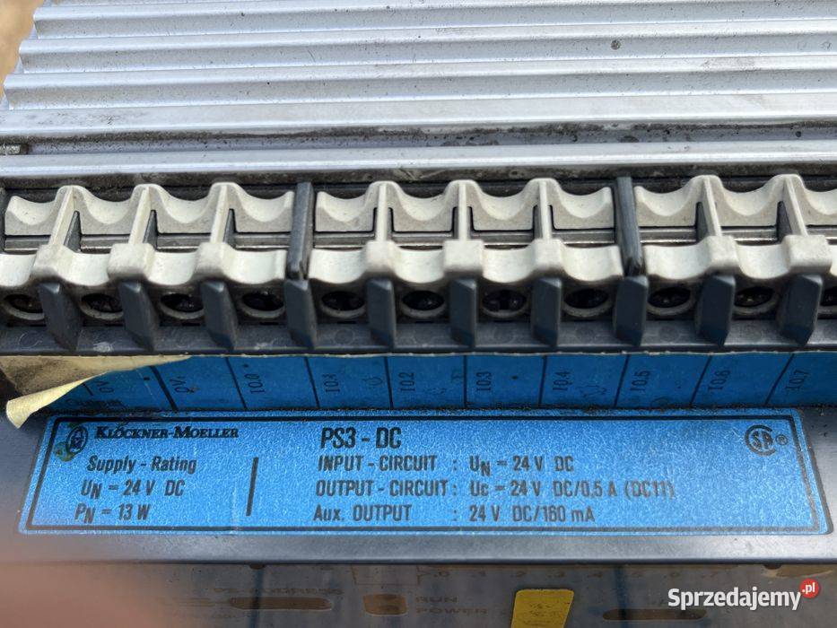 Moduł wejśćwyjść Klckner Moeller 3DC 24V RS485 Tuliszków