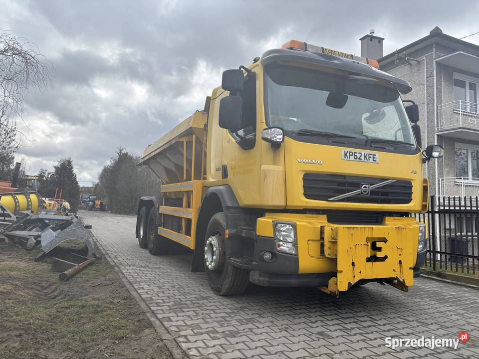 Volvo fe340 6x4 piaskarka solarka econ 2012 pług diesel Ropczyce