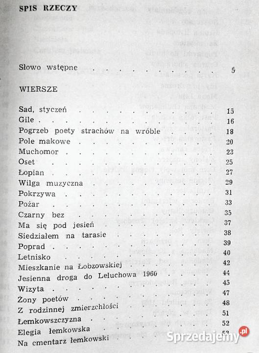 Poezje wybrane Jerzy Harasymowicz Chełm