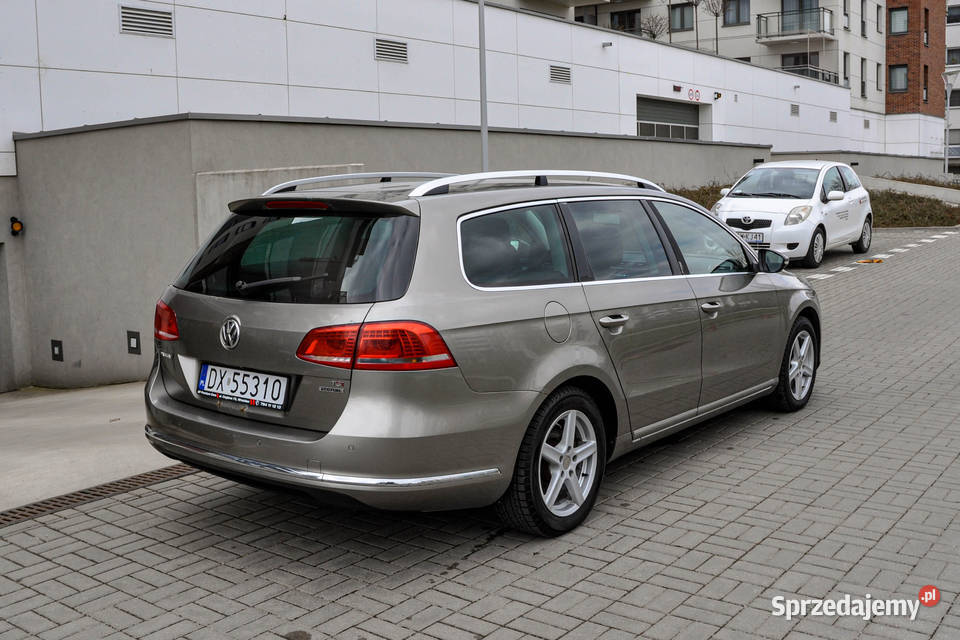 Volkswagen Passat Skóry Bezwypadkowy nieuszkodzony Passat Wrocław