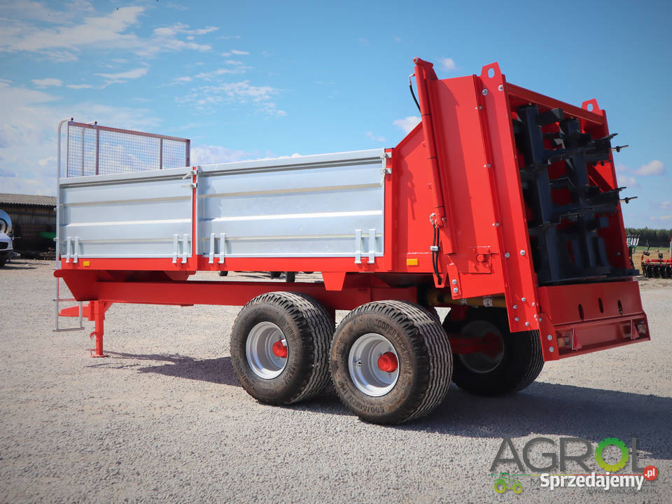 Rozrzutnik obornika 6 8 ton Roltrans wałki nieuszkodzony Rozrzutniki obornika